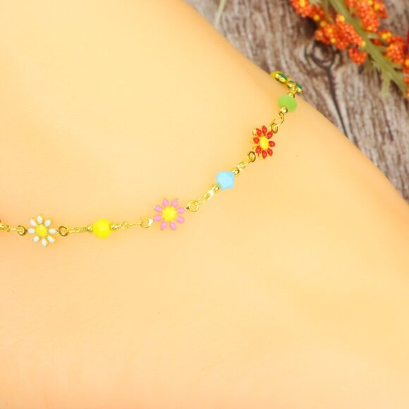 "Dainty Anklet for Women – Elegant Everyday Jewelry & Perfect Gift | MLCRC1160 - Picture 8 of 10